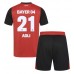 Maillot de foot Bayer Leverkusen Amine Adli #21 Domicile vêtements enfant 2024-25 Manches Courtes (+ pantalon court)